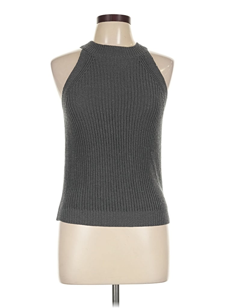 Pre-owned La Miel Sweater Vest In Gray