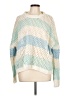 Vintage Havana Color Block White Pullover Sweater Size L - photo 1