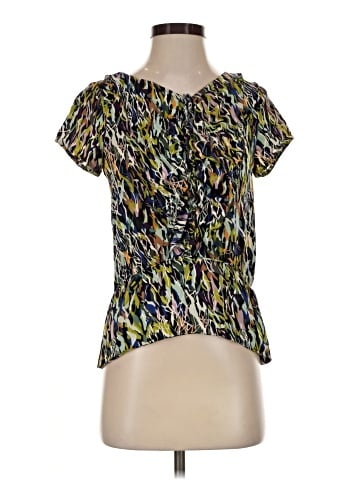 Diane von Furstenberg Short Sleeve Blouse (view 1)