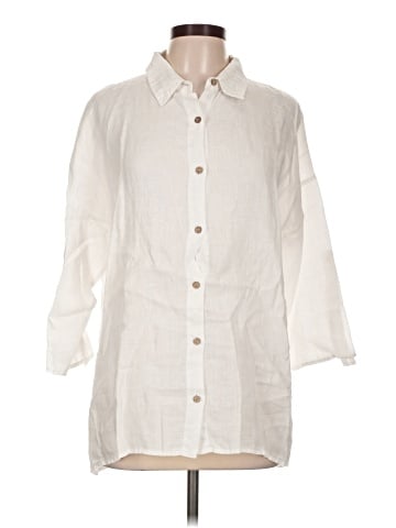 XCVI 3/4 Sleeve Button-Down Shirt (view 1)