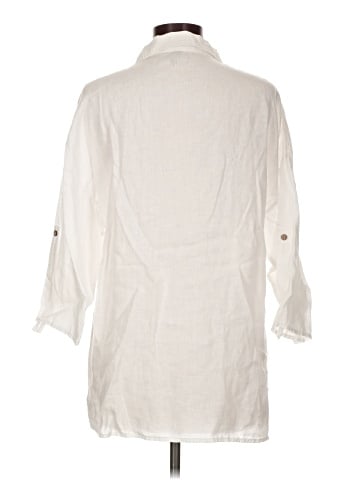 XCVI 3/4 Sleeve Button-Down Shirt (view 2)