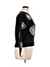 T Tahari Floral Black Pullover Sweater Size XL - photo 4