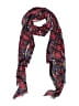 Unbranded Plaid Burgundy Scarf One size - photo 1