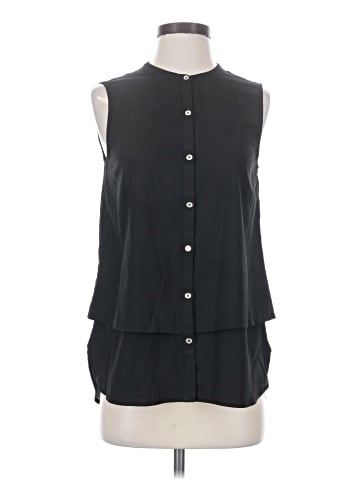 Calvin Klein Sleeveless Button-Down Shirt (view 1)