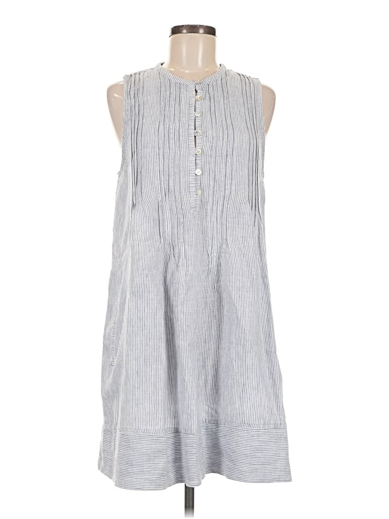 Pre-owned Faherty Casual Dress In Gray