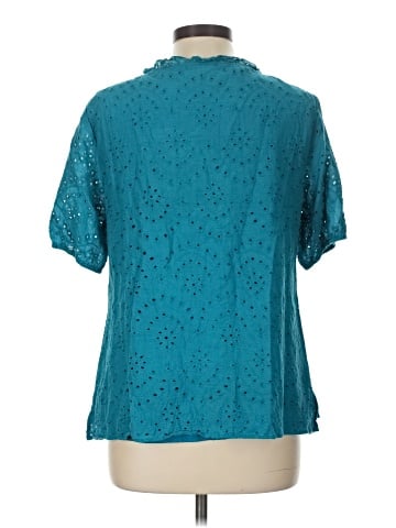 BLOOMCHIC Short Sleeve Blouse (view 2)
