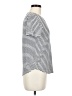Marled Essentials Stripes Ivory Short Sleeve Turtleneck Size M - photo 4