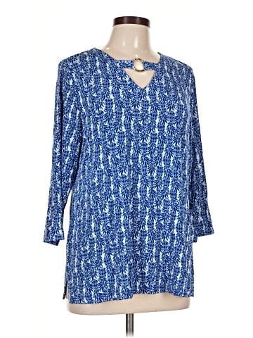 Travelers by Chico's 3/4 Sleeve Blouse (view 1)