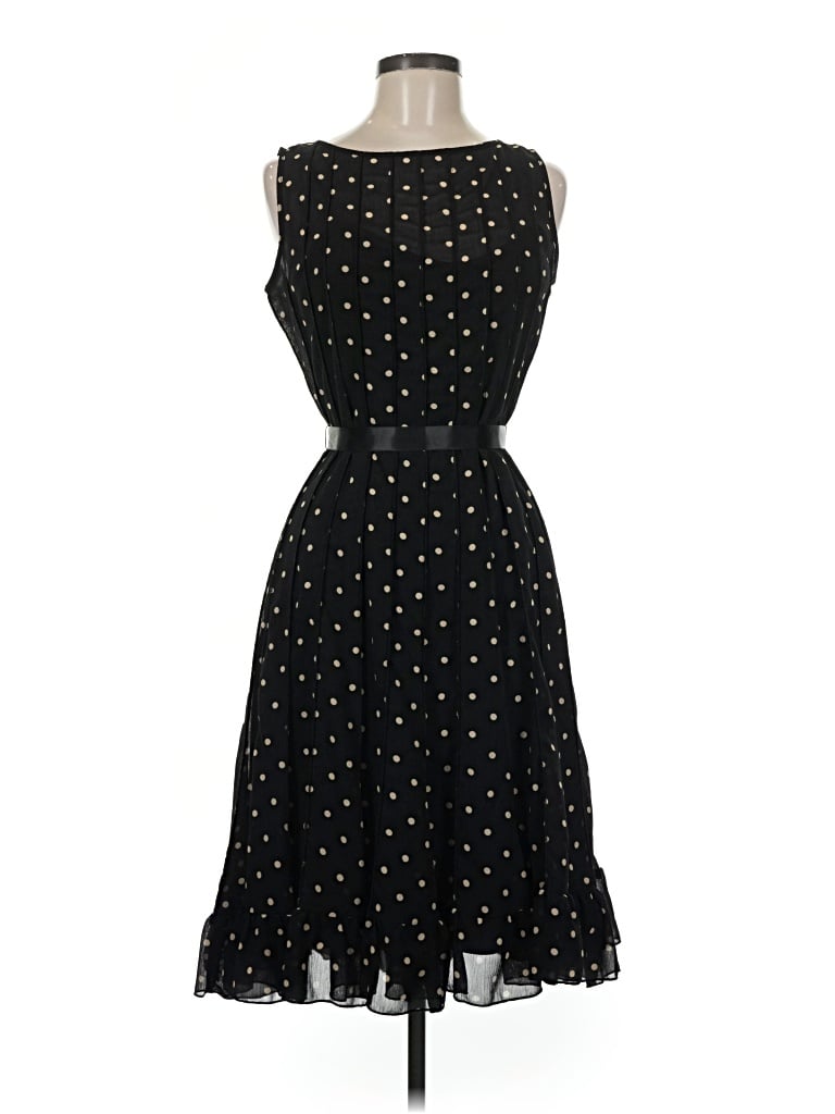 Pre-owned Sandra Darren Cocktail Dress In Black
