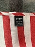 Shein Red Short Sleeve Top Size L - photo 7