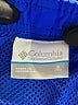 Columbia 100% Nylon Hearts Blue Athletic Shorts Size 8 - photo 3