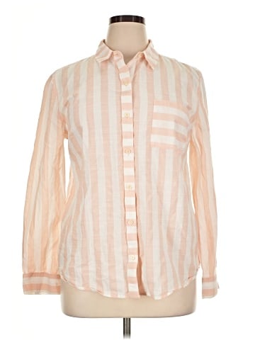 Style&Co Long Sleeve Button-Down Shirt (view 1)