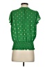 Assorted Brands Green Short Sleeve Blouse Size S - photo 2