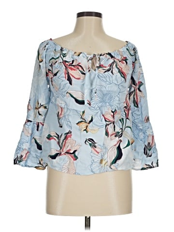 Cupcakes & Cashmere 3/4 Sleeve Blouse (view 1)