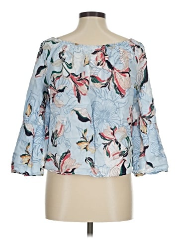Cupcakes & Cashmere 3/4 Sleeve Blouse (view 2)