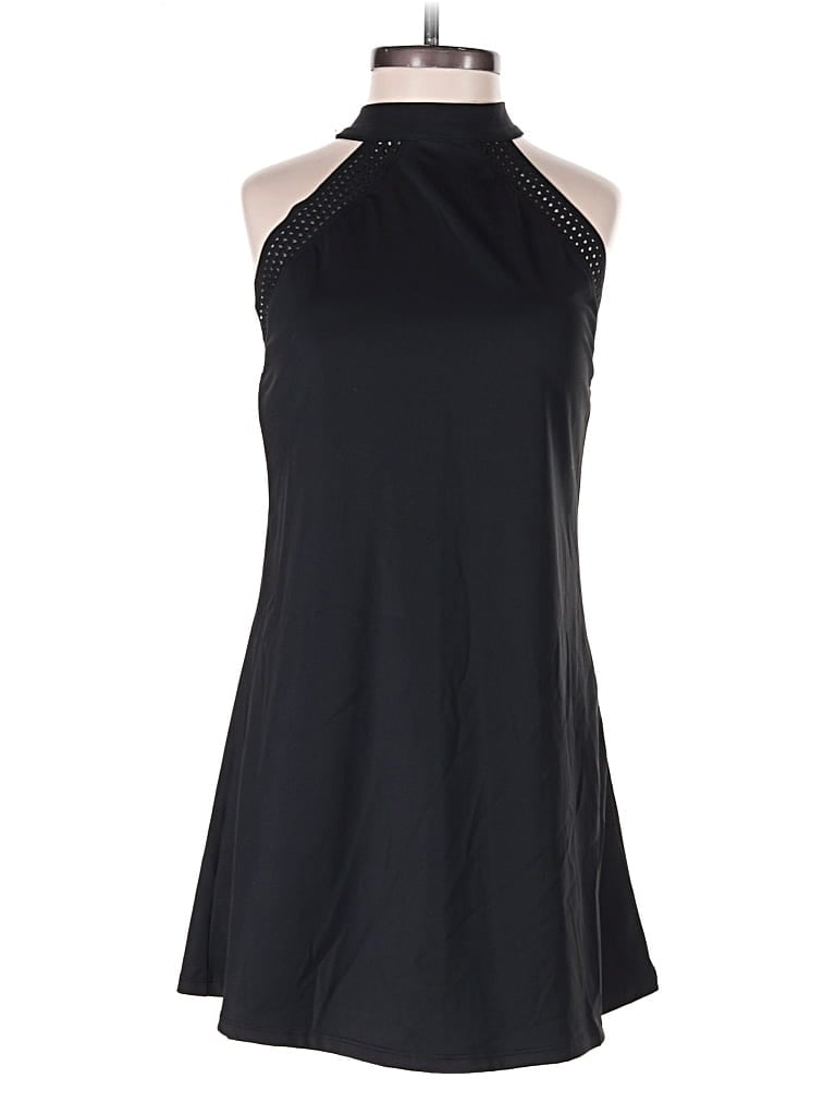 Pre-owned Halara Cocktail Dress In Black