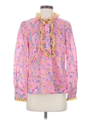 Liberty Art Fabrics for J.Crew Long Sleeve Blouse (view 1)