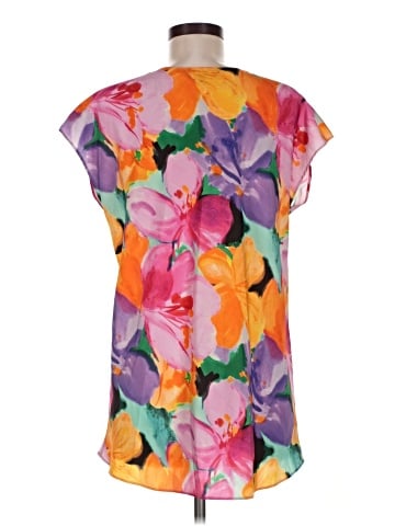 Lauren by Ralph Lauren Short Sleeve Blouse (view 2)