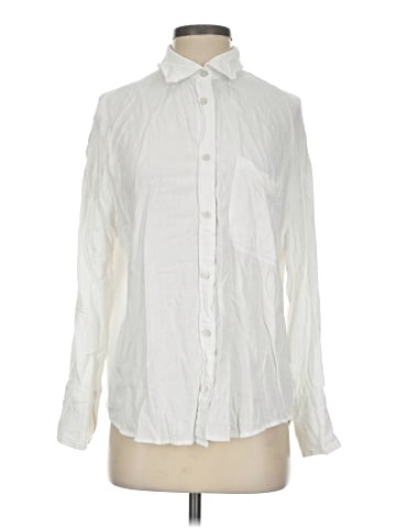 American Eagle Outfitters Long Sleeve Button-Down Shirt (view 1)