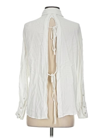 American Eagle Outfitters Long Sleeve Button-Down Shirt (view 2)
