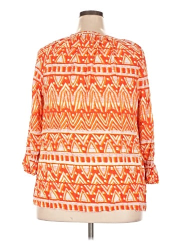 New Directions 3/4 Sleeve Blouse (view 2)
