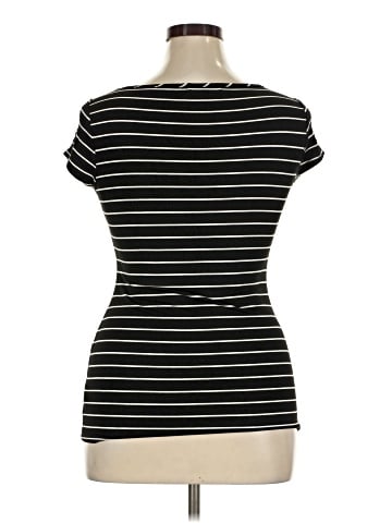 Green Envelope Short Sleeve Turtleneck (view 2)