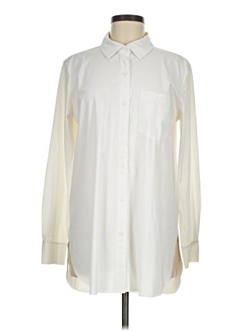 Lyssé Long Sleeve Button-Down Shirt (view 1)