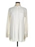 Lyssé Ivory Long Sleeve Button-Down Shirt Size M - photo 1