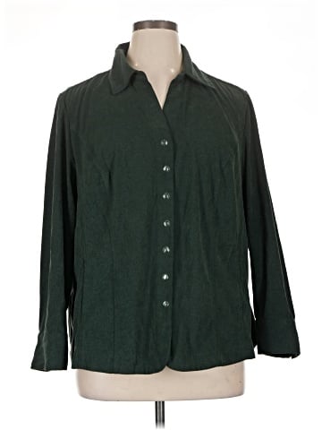 Cj Banks Long Sleeve Blouse (view 1)