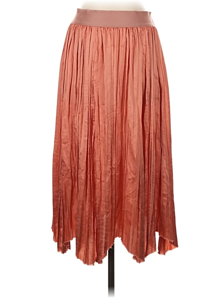 Pre-owned Unsubscribed Casual Skirt In Orange