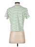 AYR Stripes Green Short Sleeve Turtleneck Size S - photo 2