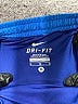 Nike 100% Polyester Color Block Blue Athletic Shorts Size M - photo 3