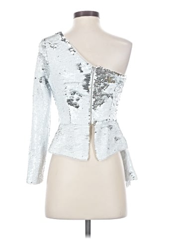 Aidan by Aidan Mattox Long Sleeve Blouse (view 2)