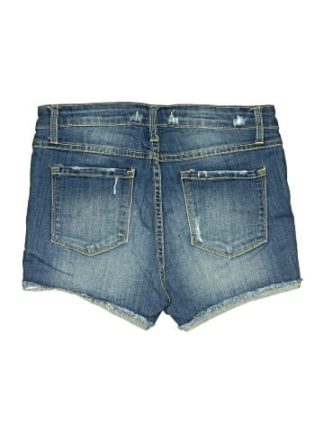Klique B Denim Shorts (view 2)