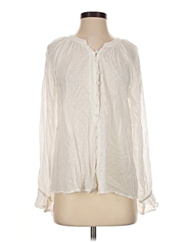 Garnet Hill Long Sleeve Blouse (view 1)