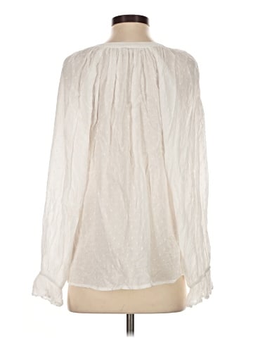 Garnet Hill Long Sleeve Blouse (view 2)