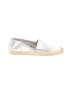Ellen Tracy Metallic Silver Flats Size 8 1/2 - photo 1