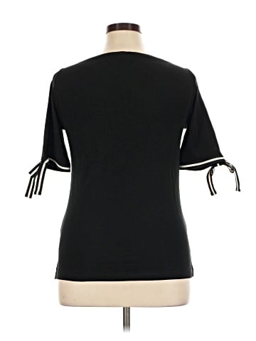Lauren by Ralph Lauren 3/4 Sleeve T-Shirt (view 2)