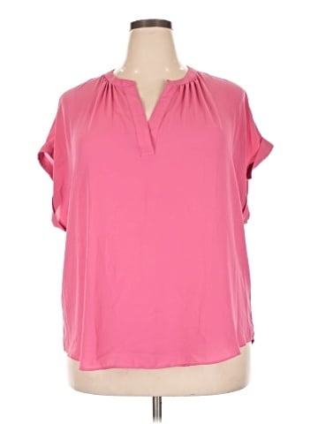 T Tahari Short Sleeve Blouse (view 1)