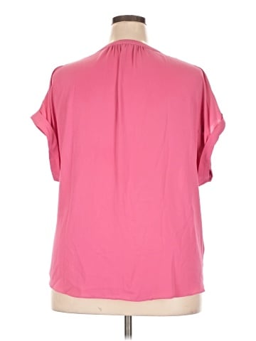 T Tahari Short Sleeve Blouse (view 2)
