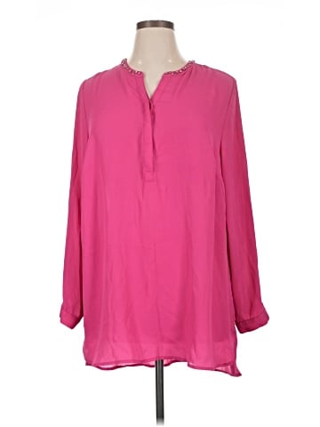 Cj Banks 3/4 Sleeve Blouse (view 2)