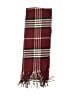 Unbranded Plaid Burgundy Scarf One size - photo 2