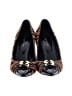Sergio Rossi 100% Leather Animal Print Brown Heels Size EU 38 - photo 2