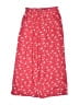 Lands' End Hearts Red Casual Pants Size L (kids) - photo 1