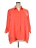 Renuar 100% Polyester Orange 3/4 Sleeve Blouse Size XXL - photo 1