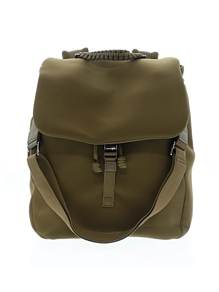 Pre-owned Athleta Backpack In Green