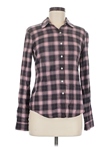 James Perse Long Sleeve Button-Down Shirt (view 1)