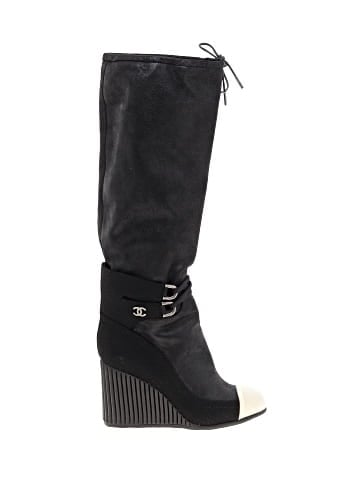 Chanel Wedge Boots (view 1)