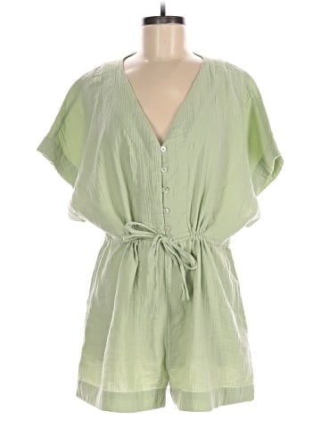 Madewell Lightestspun Cover-Up Drawstring Romper (view 1)