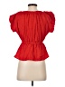 Sienna Sky Red Short Sleeve Blouse Size S - photo 2